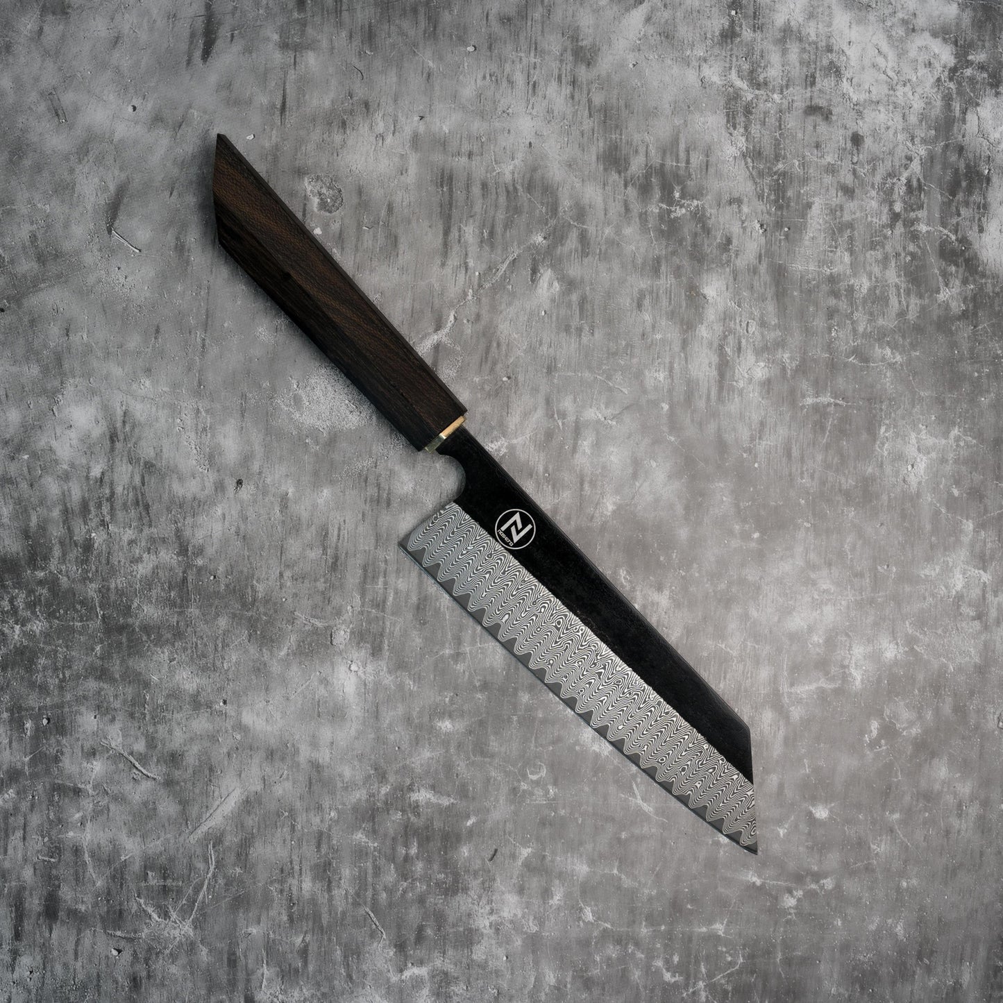 Noseto Bunka 180mm 67层大马士革 VG10 配 Ciricote 木柄