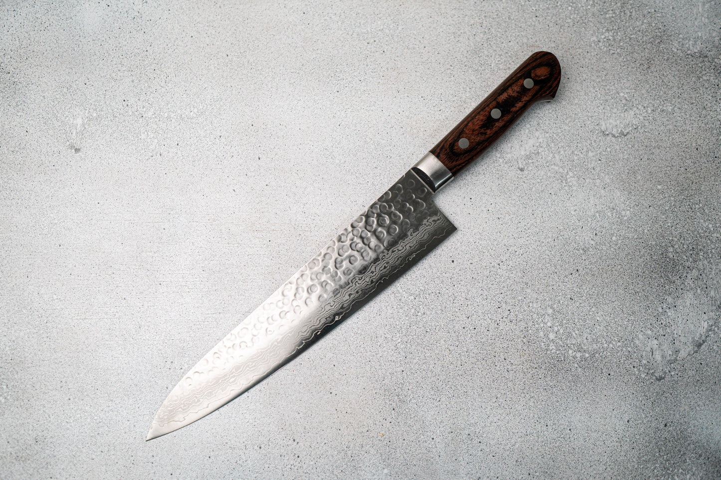 Seisuke VG10 17 Layer Damascus Gyuto Japanese Knife 240mm Mahogany Handle