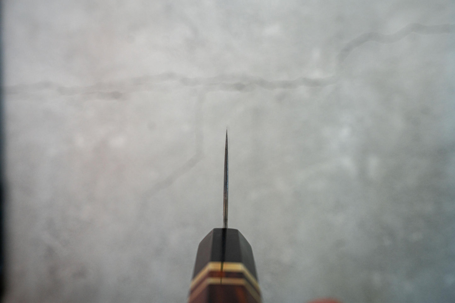 Noseto Kaji Nakiri 180mm 大马士革刀 VG-10 钢芯 67 层水牛角铁木