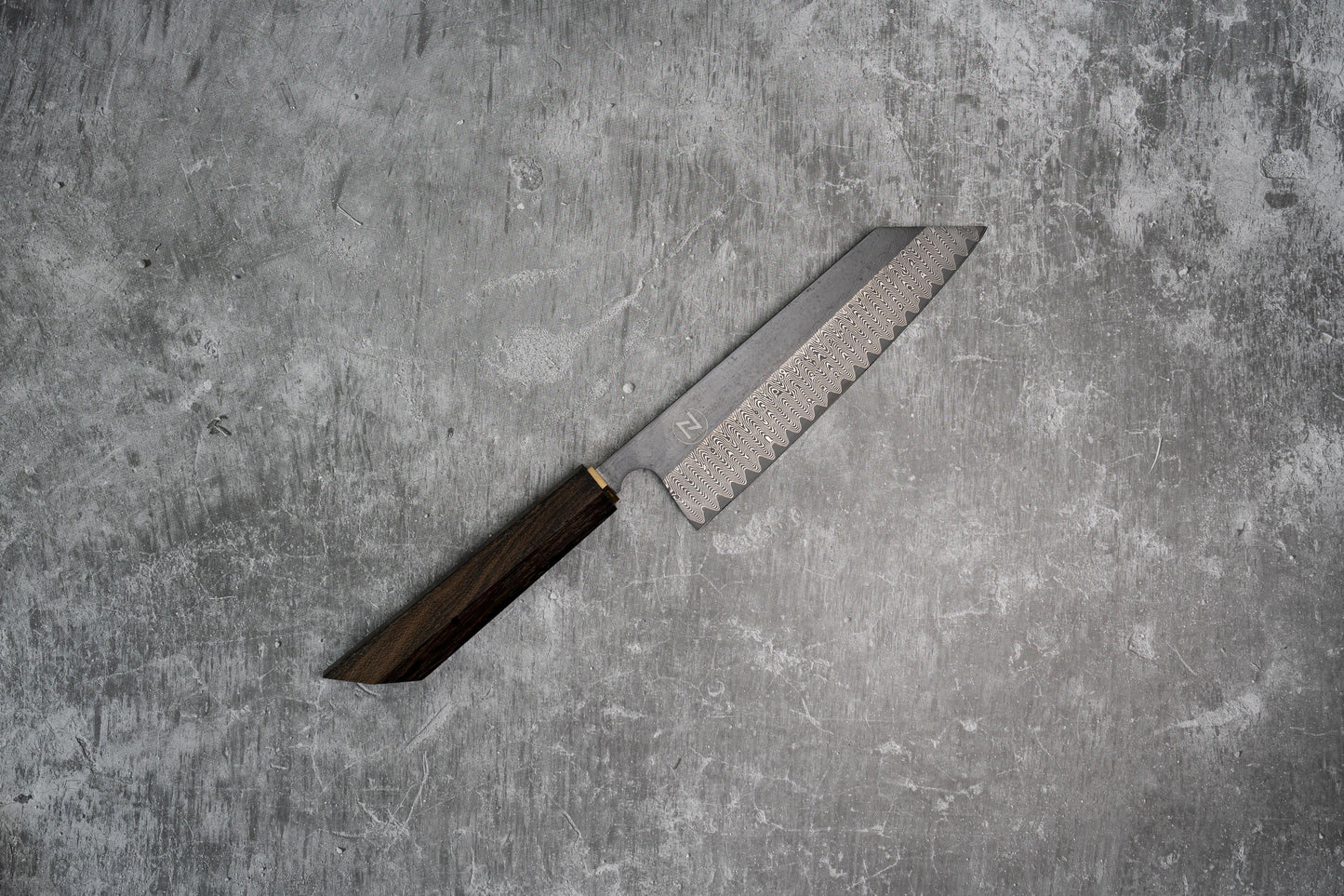 Noseto Bunka 180mm 67层大马士革 VG10 配 Ciricote 木柄