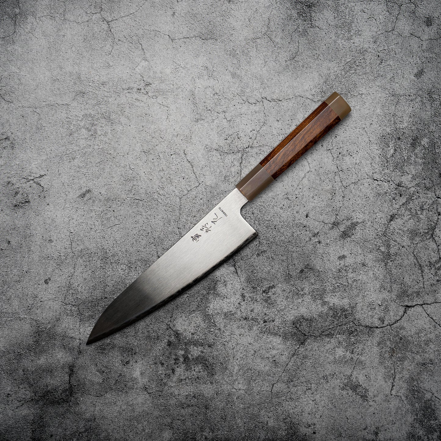 Noseto ZDP189 Gyuto 210mm with Dessert Ironwood with White Buffalo Horn
