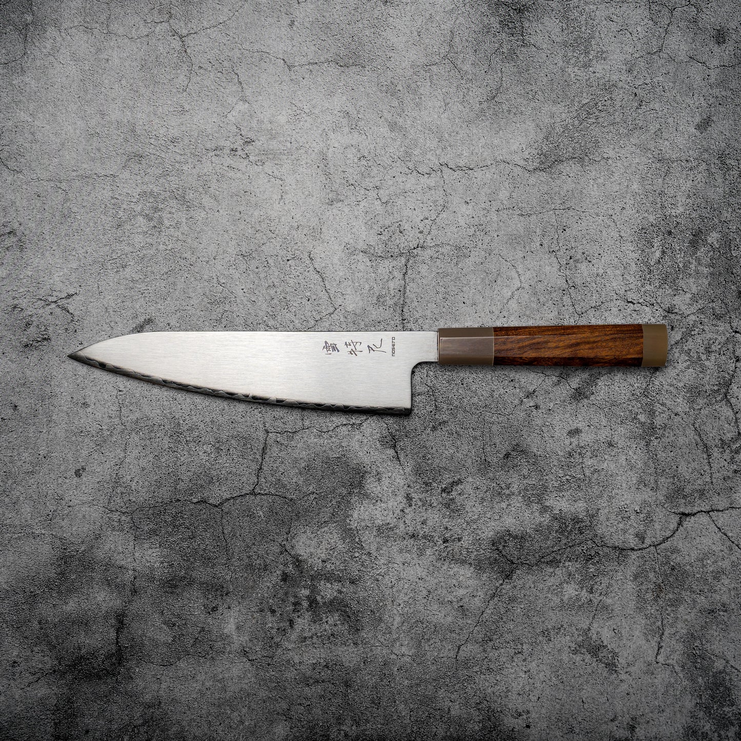 Noseto ZDP189 Gyuto 210mm with Dessert Ironwood with White Buffalo Horn