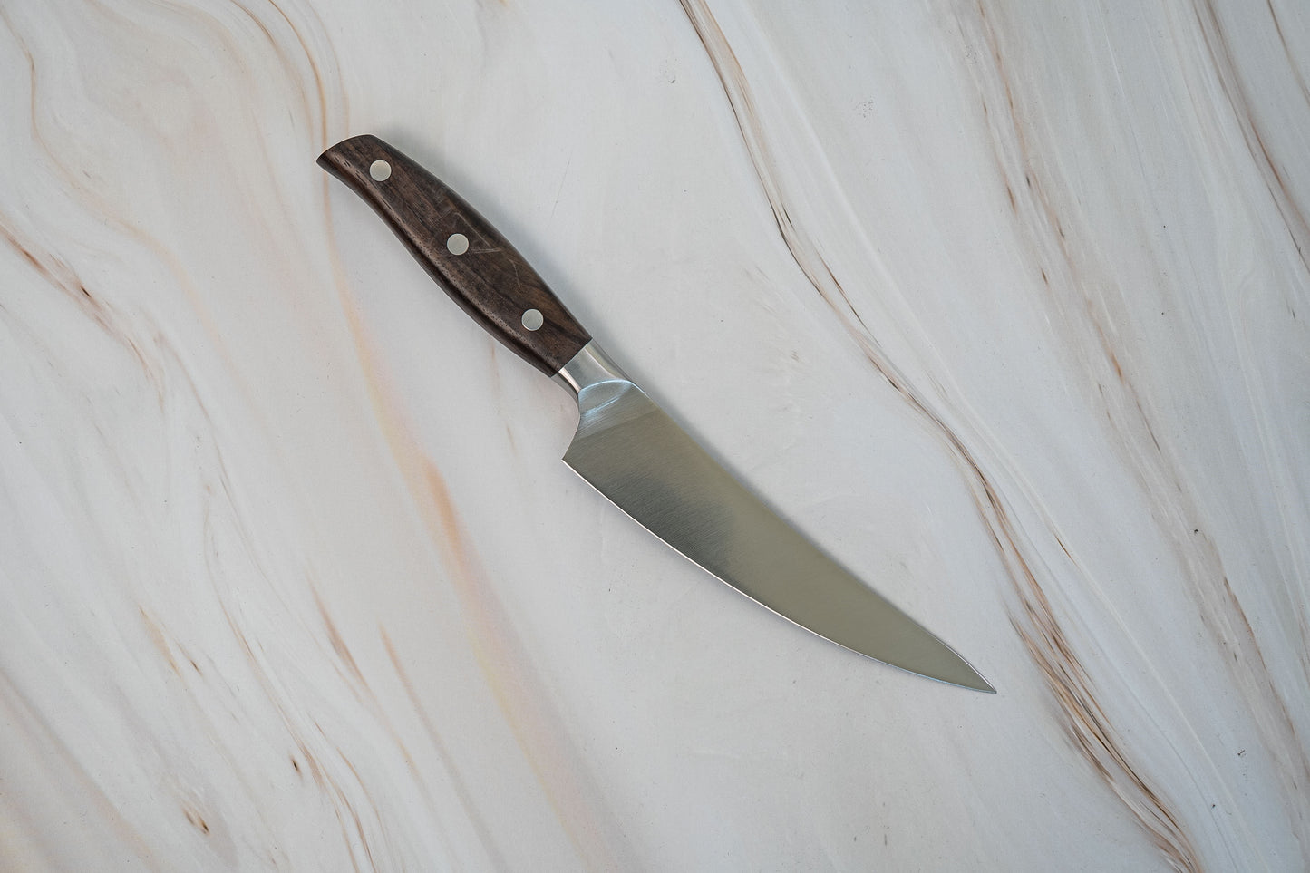 NOSETO German Boning 170mm Stainless Steel High Quality Red Sandal Wood Handle