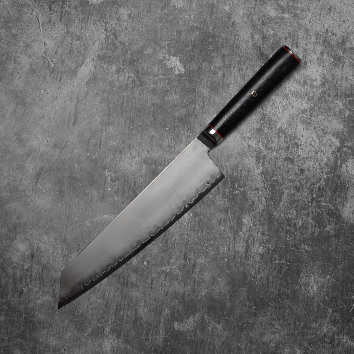 Noseto Sumi 240mm Kiritsuke 3 Layers Composite Steel VG-10 Steel Core G-10 Fiberglass Handle