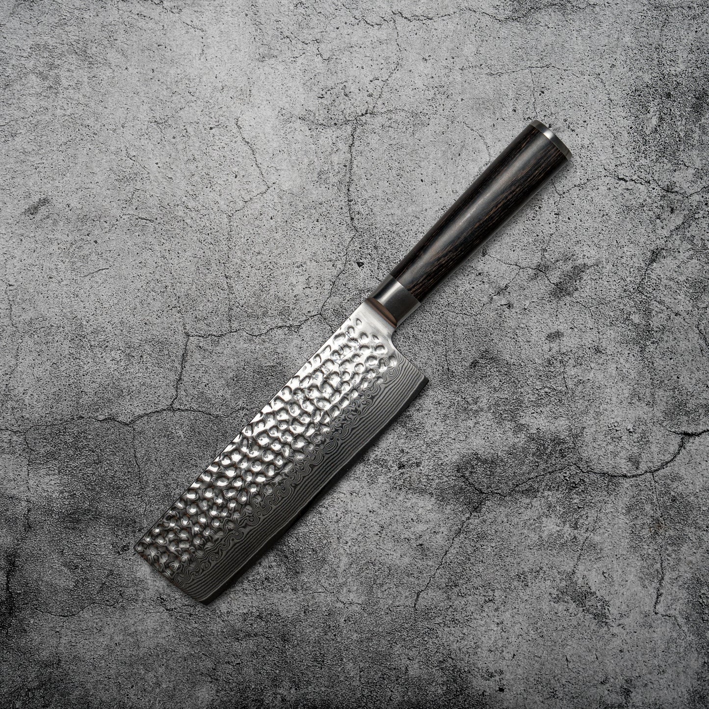 Noseto Kihon Nakiri 165mm vg10 67层大马士革与帕卡木