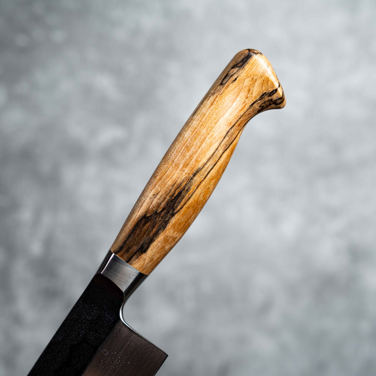 Noseto MD305 粉末钢 Gyuto 240mm 黑色锻造带木纹手柄