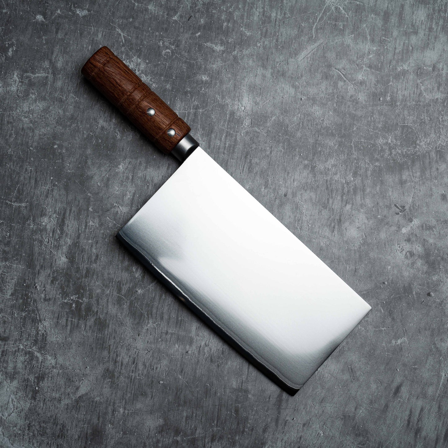 Noseto 中式菜刀 210mm 3 层复合不锈钢和紫檀木