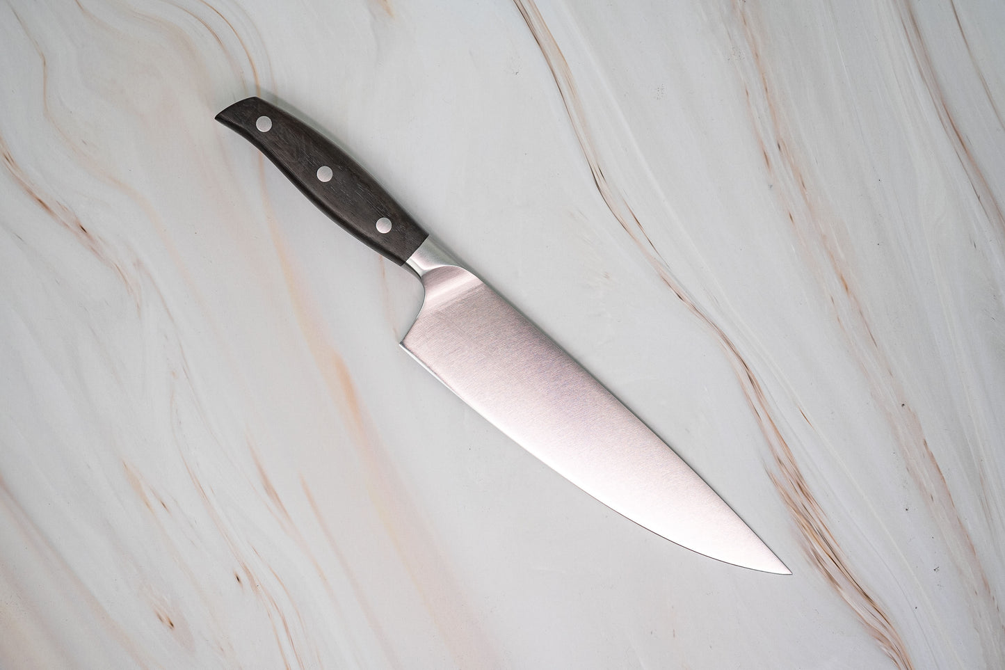 NOSETO German Chef Knife 210mm Stainless Steel High Quality Red Sandal Wood Handle