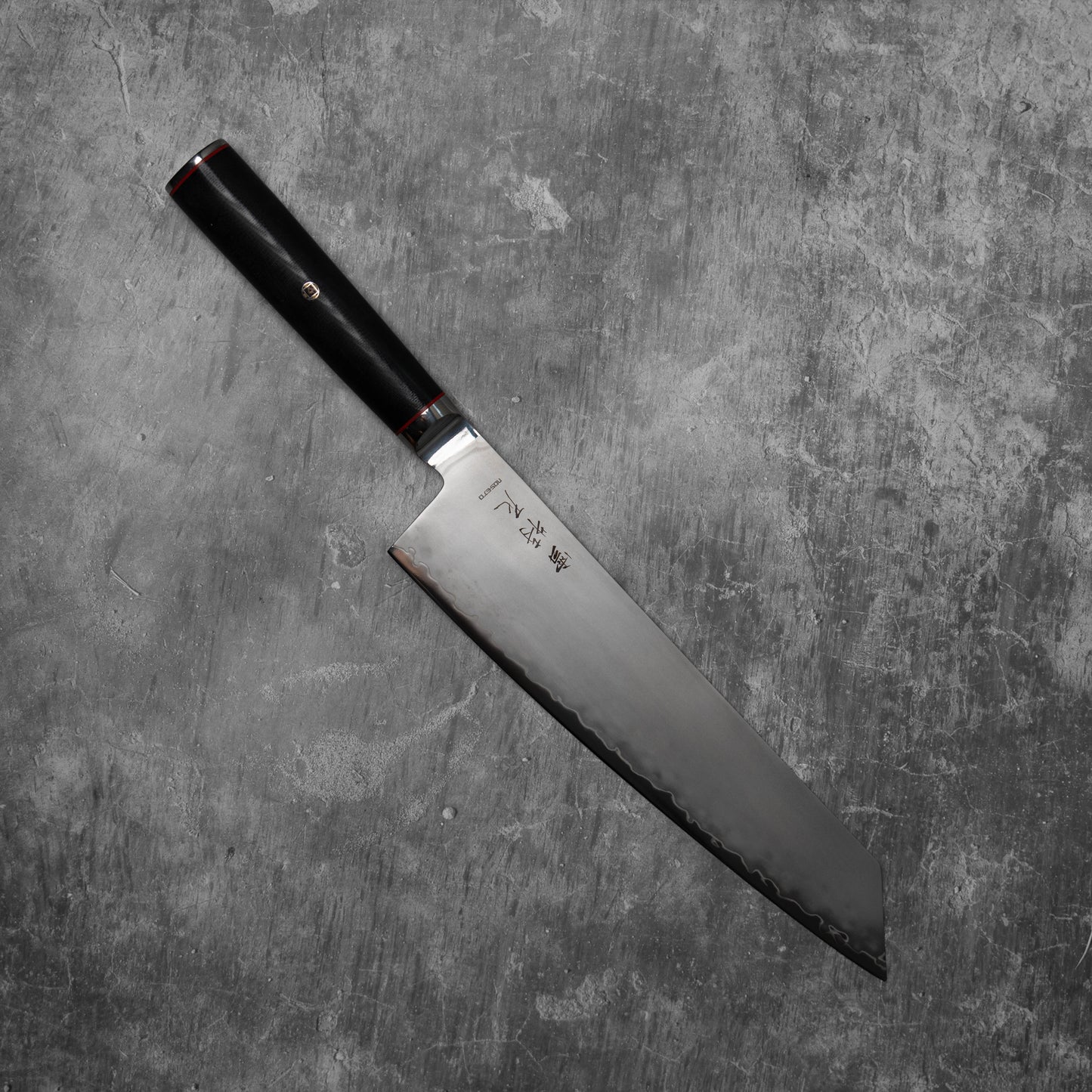 Noseto Sumi 240mm Kiritsuke 3 Layers Composite Steel VG-10 Steel Core G-10 Fiberglass Handle