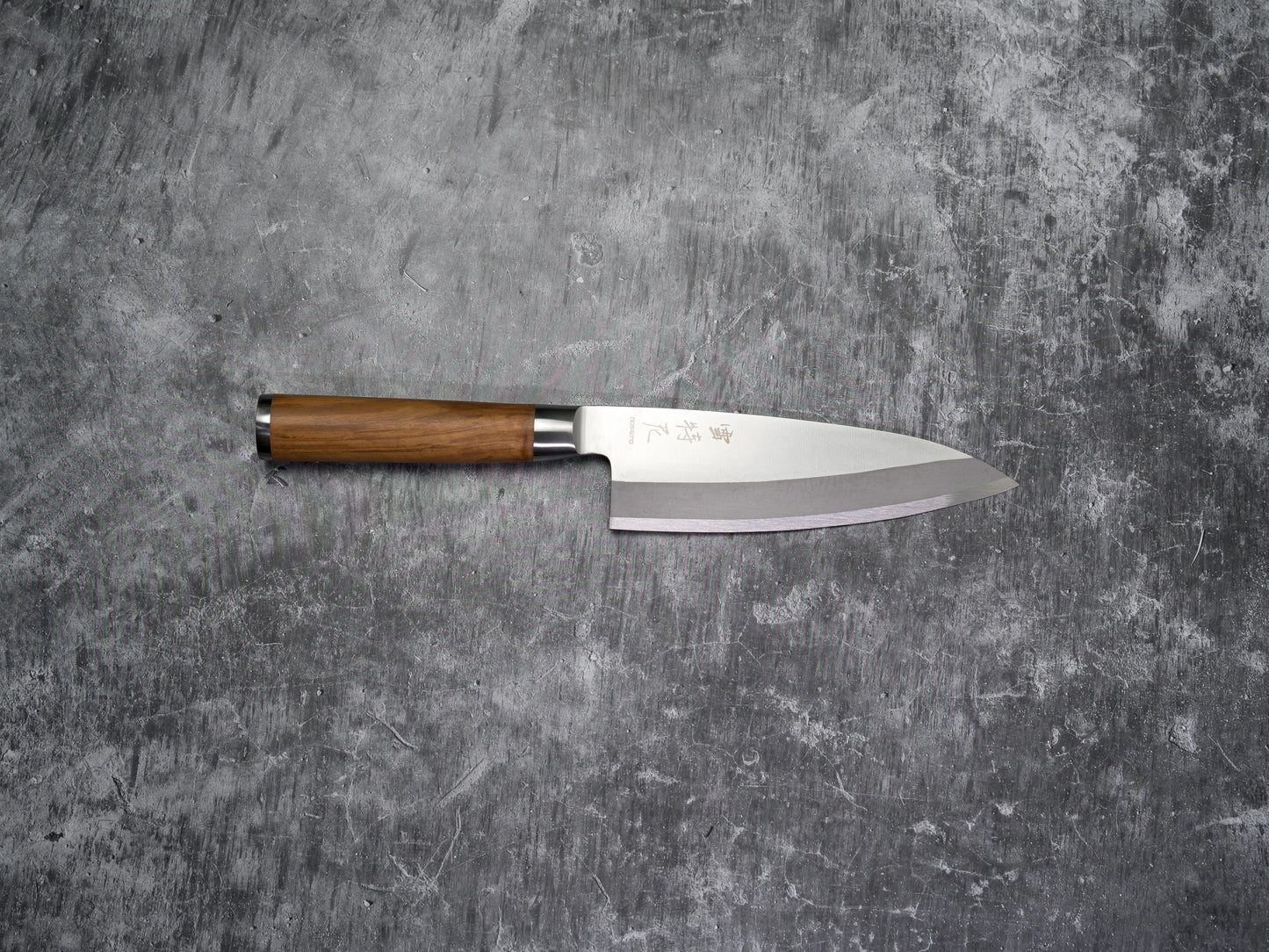 Noseto Deba 180mm Forged Steel with Nature Olive wood