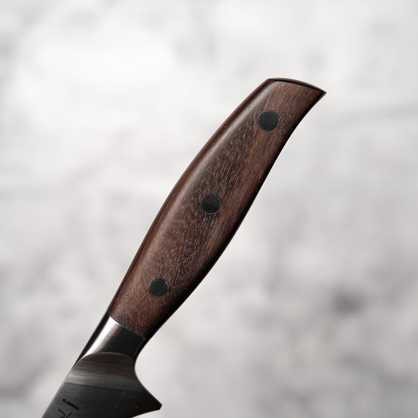 NOSETO German Fillet 180mm Stainless Steel High Quality Red Sandal Wood Handle