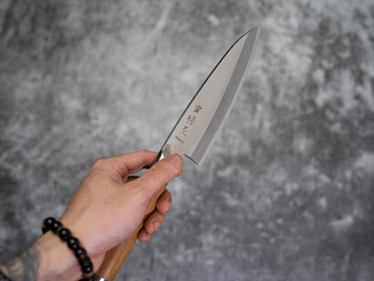 Noseto Deba 180mm Forged Steel with Nature Olive wood
