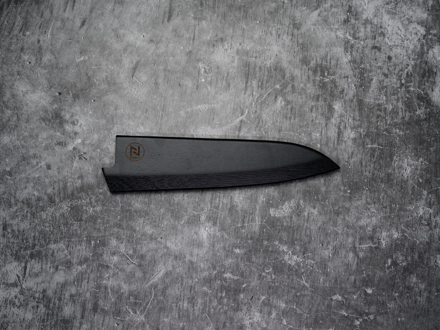 Noseto 210 mm Saya Noir Magnétique Bois de Noyer