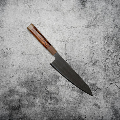 Noseto ZDP189 Gyuto 210mm with Dessert Ironwood with White Buffalo Horn
