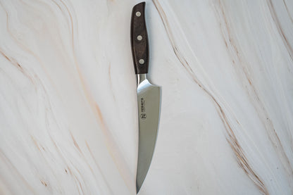 NOSETO German Boning 170mm Stainless Steel High Quality Red Sandal Wood Handle
