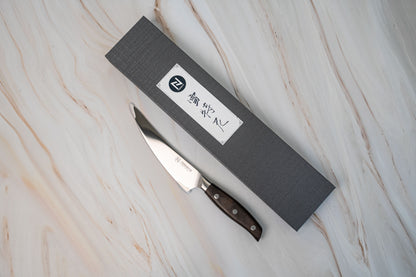 NOSETO German Boning 170mm Stainless Steel High Quality Red Sandal Wood Handle