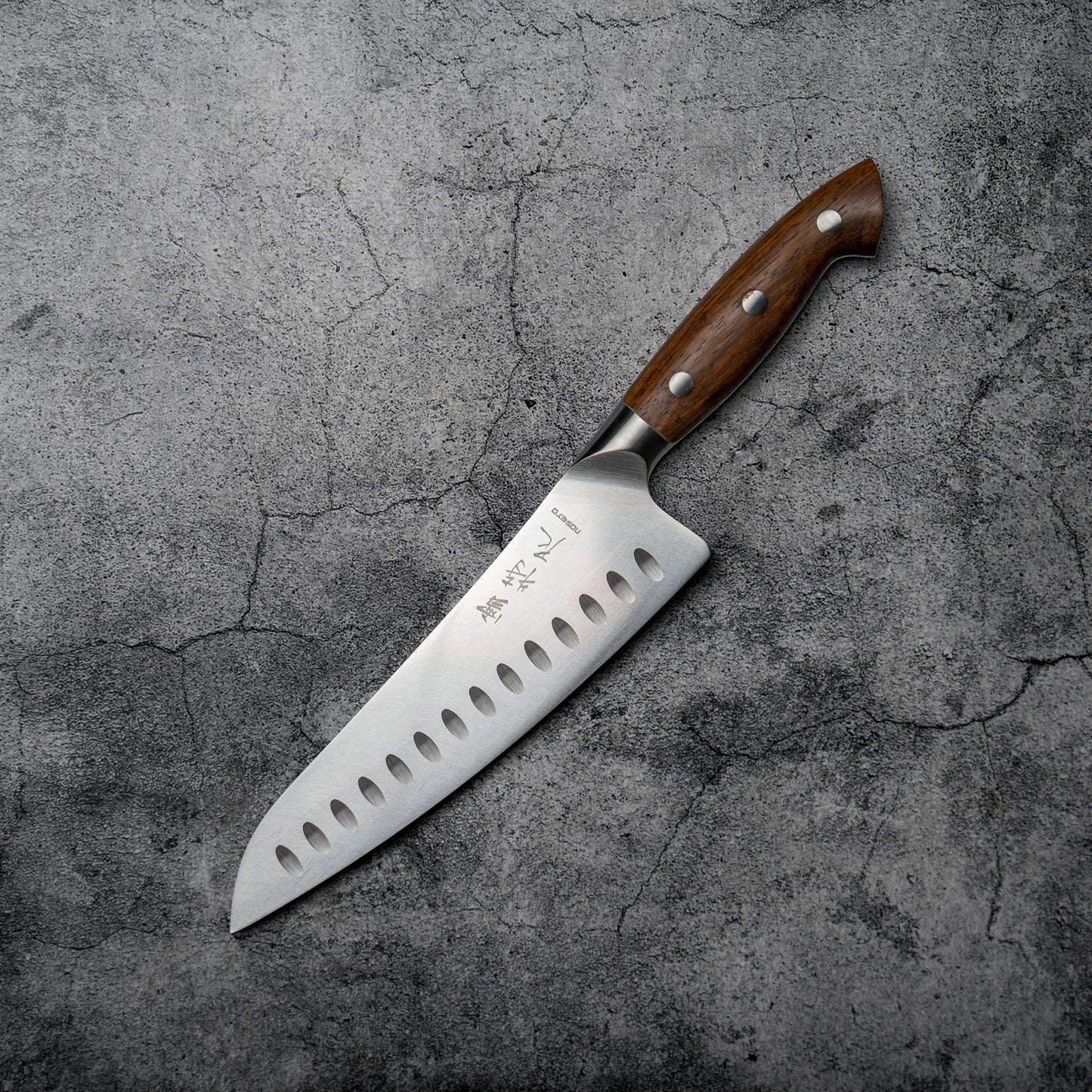 Noseto Aka Gyuto 210mm 德国刀，红木柄