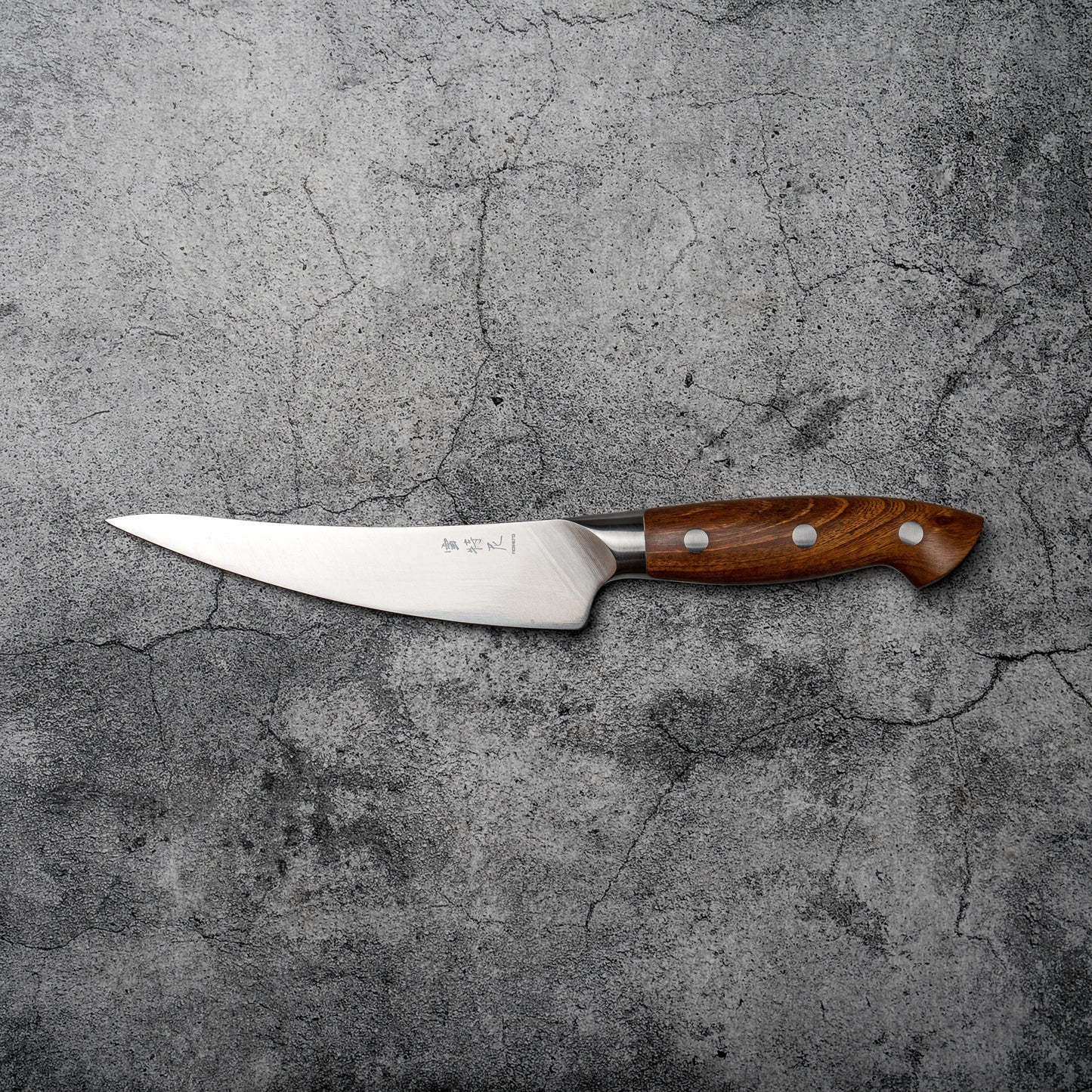 Noseto Aka Boning Knife 165mm German Knife With Red Wood Handle