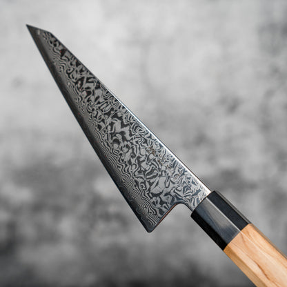 Noseto Nato Honesuki 150mm 67 Layers Damascus with Olive wood + Buffalo Horn