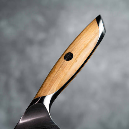 Noseto Batsu Nakiri 180mm 73层大马士革粉末钢配橄榄木柄