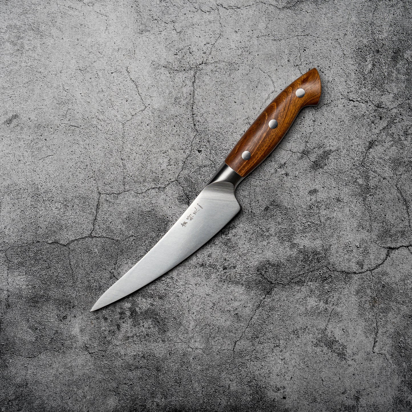 Noseto Aka Boning Knife 165mm German Knife With Red Wood Handle