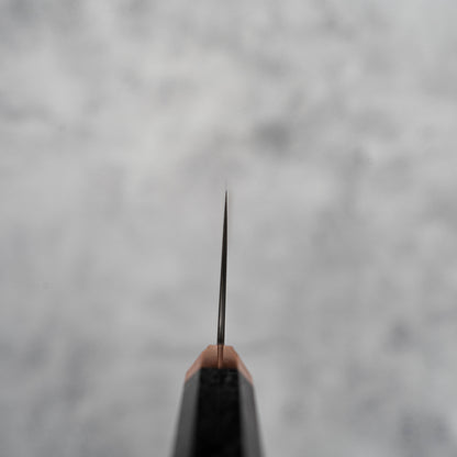 Noseto Masu 170mm Nakiri 67 层 Aus-10 大马士革钢带铜垫 + 碳纤维