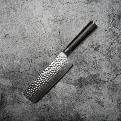 Noseto Kihon Nakiri 165mm vg10 67层大马士革与帕卡木